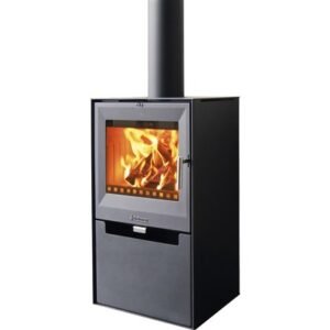 Aduro 14 Houtkachel – Zwart Staal, 6,5 kW