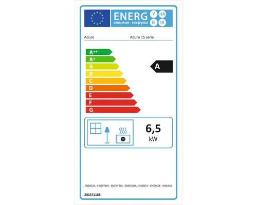 Aduro 15-2 Houtkachel – Zwart Staal, 6,5 kW - Afbeelding 5