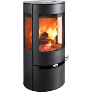 Aduro 9 Houtkachel – Zwart Staal met Lade, 8 kW