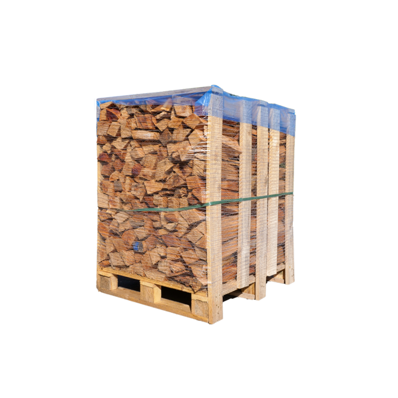 Palette de bois de chauffage sec séchoirs - prêt à l'emploi - mélange feuillus - Afbeelding 3
