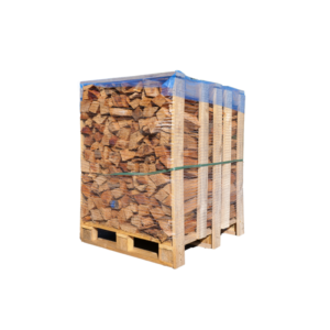 Palette de bois de chauffage sec séchoirs - prêt à l'emploi - mélange feuillus