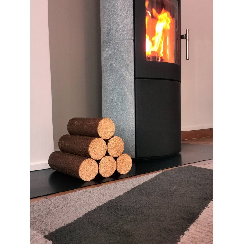 Bûches compressées 100% hêtre - Palette de 1040kg - Afbeelding 3