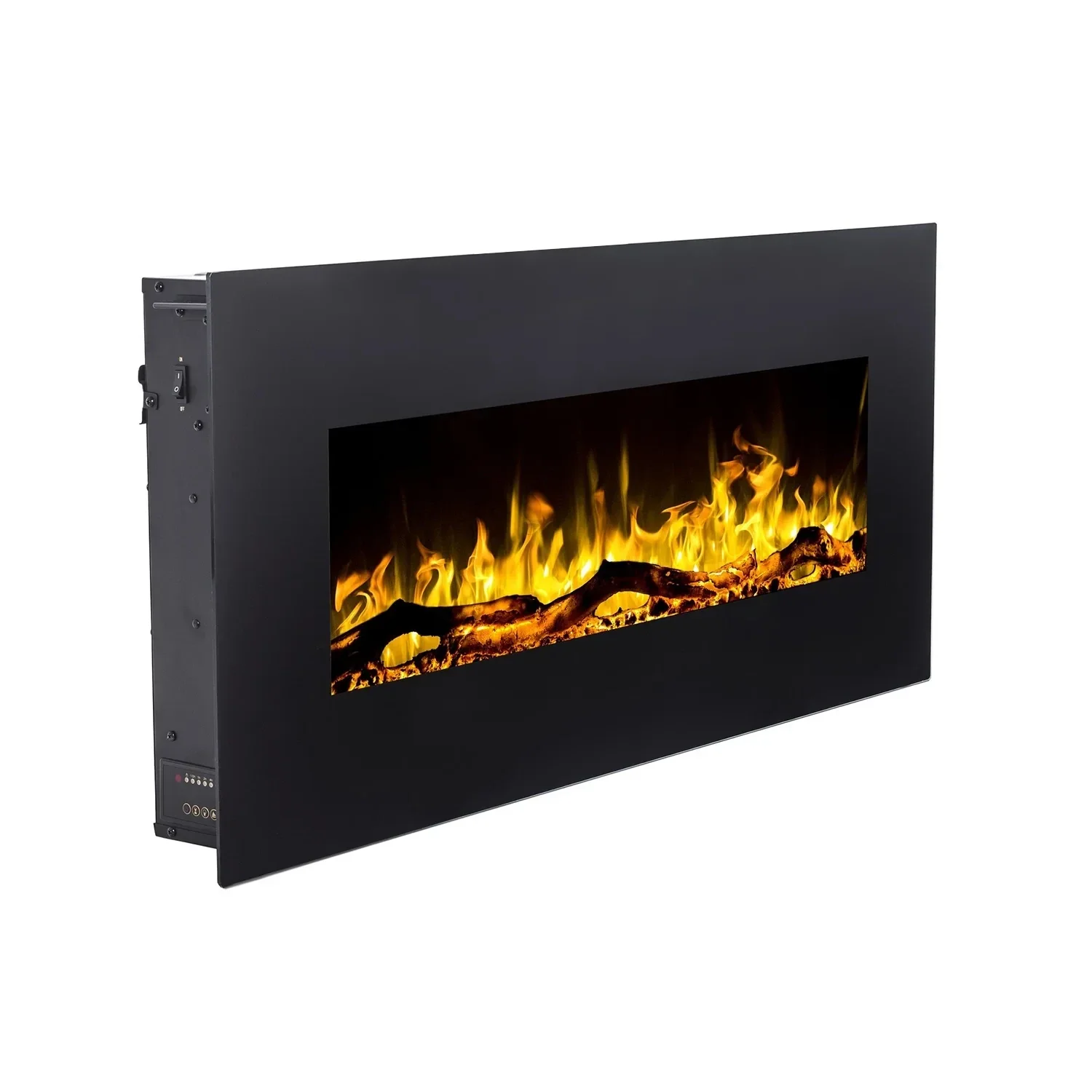Cheminée electrique murale Albion 110 cm illumine votre intérieur sans chaleur - Afbeelding 3