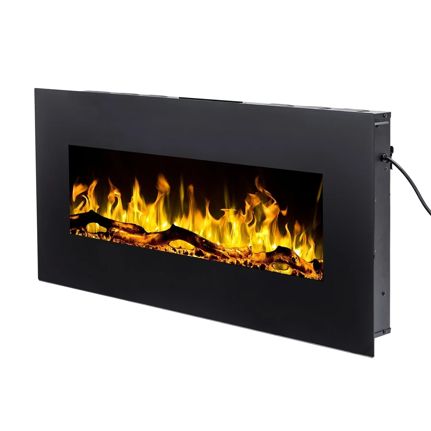 Cheminée electrique murale Albion 110 cm illumine votre intérieur sans chaleur - Afbeelding 2