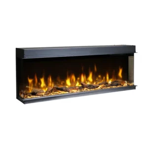 Cheminée encastrable bois Dimplex Ignite Bold 60 simple face à installer