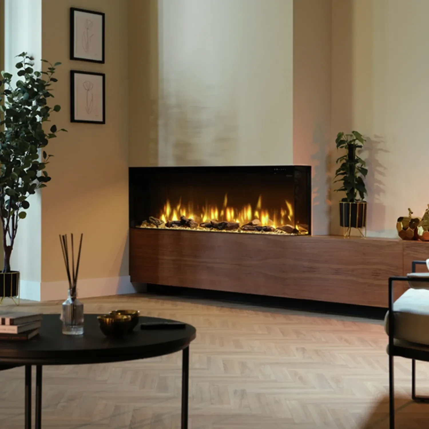 Cheminée encastrable bois Dimplex Ignite Bold 60 simple face à installer - Afbeelding 3