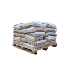 Demi palette granules de bois ISKO 35 sacs