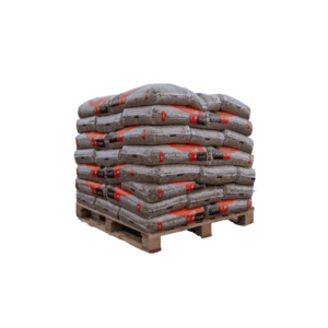 Demi Palettes granulés de bois sacs Crépito