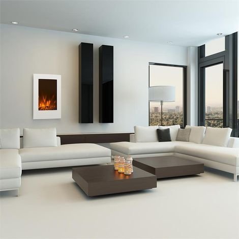 Fausse cheminée décorative Klarstein, cheminée électrique décorative, decoration murale cheminée - Afbeelding 2
