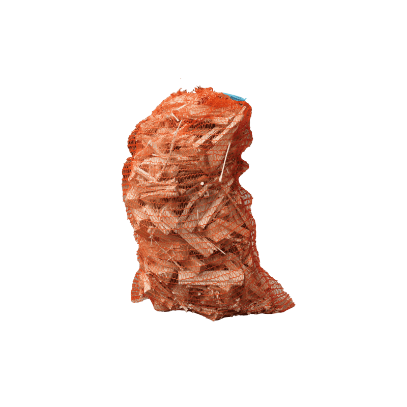 Allume feu bois - Filet de bois d’allumage 25 dm³