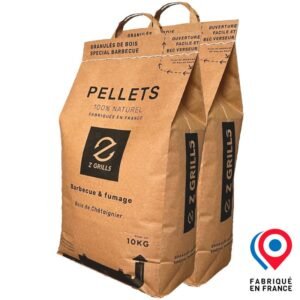 Pellet pour barbecue - ZGRILLS Lot de 2 sacs
