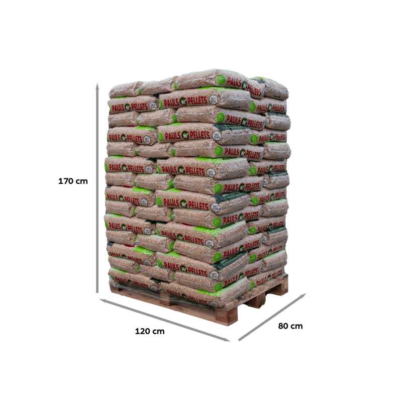 Sac de granulés bois PAULS Pellets 70 sacs -1050kg – Image 2